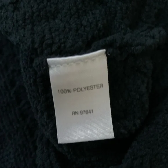 JJill Cable Knit Crewneck Sweater S Navy Blue - Picture 7 of 7